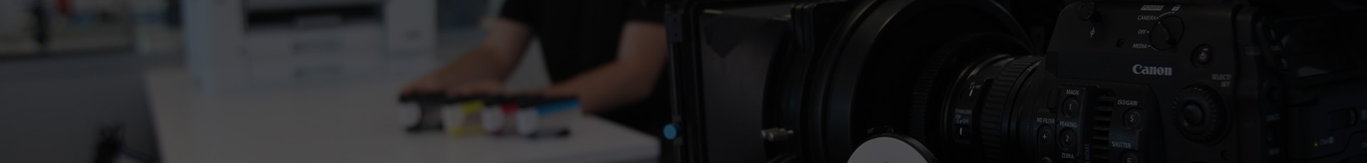 camera gear films a series of props - New Jersey Corporate Video Production Experts