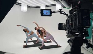 A New Jersey Studio Films Content for Social Media with a local pilates business